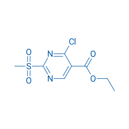 Ethyl 4-chloro-2-(methylsulfonyl)pyrimidine-5-carboxylate 1g