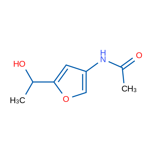 N-(5-(1-Hydroxyethyl)furan-3-yl)acetamide 1g