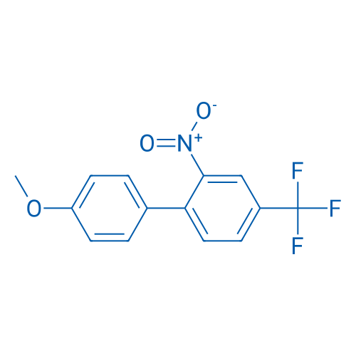 4'-Methoxy-2-nitro-4-(trifluoromethyl)-1,1'-biphenyl 100mg