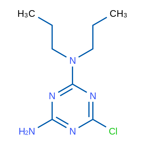 6-Chloro-N2,N2-dipropyl-1,3,5-triazine-2,4-diamine 5g
