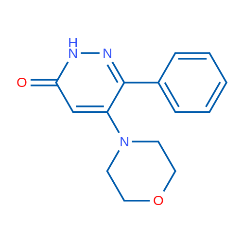 5-(Morpholin-4-yl)-6-phenyl-2,3-dihydropyridazin-3-one 1g