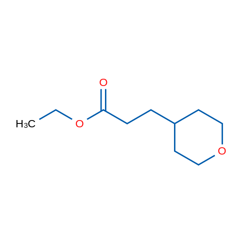 Ethyl 3-tetrahydro-2h-pyran-4-ylpropanoate 5g