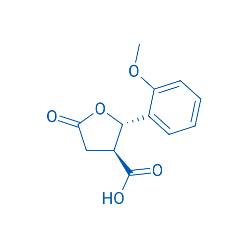 trans-2-(2-Methoxyphenyl)-5-oxotetrahydrofuran-3-carboxylic acid 25g