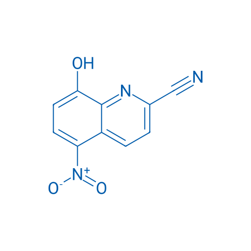 8-Hydroxy-5-nitroquinoline-2-carbonitrile 1g