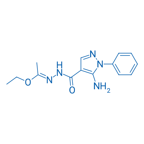 Ethyl N'-(5-amino-1-phenyl-1H-pyrazole-4-carbonyl)acetohydrazonate 5g