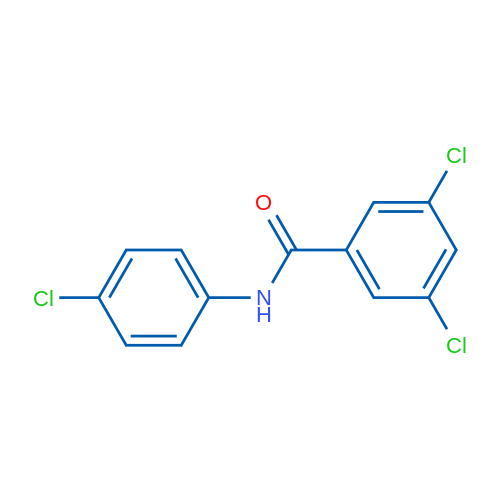 3,5-Dichloro-N-(4-chlorophenyl)benzamide 1g