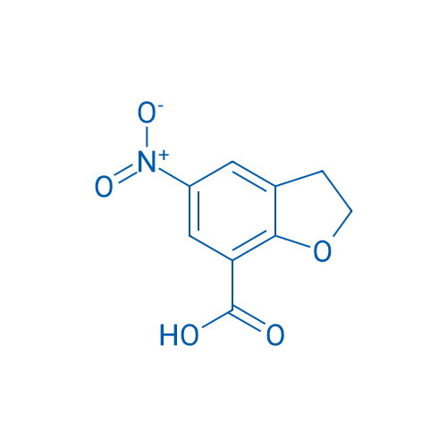 5-Nitro-2,3-dihydrobenzofuran-7-carboxylic acid 250mg