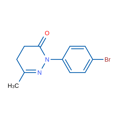 2-(4-Bromophenyl)-6-methyl-4,5-dihydropyridazin-3(2H)-one 1g