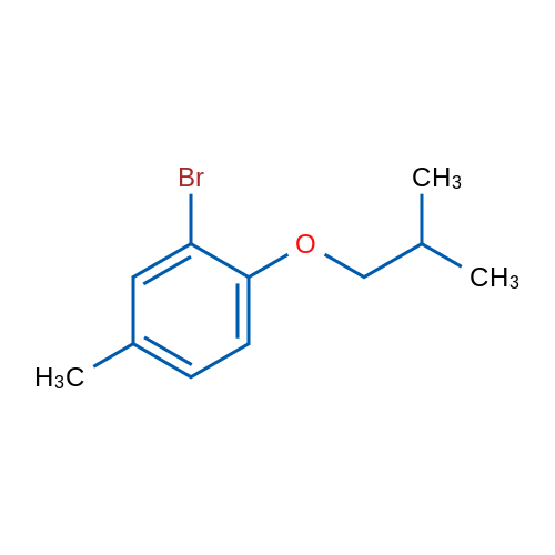 2-Bromo-1-isobutoxy-4-methylbenzene 1g