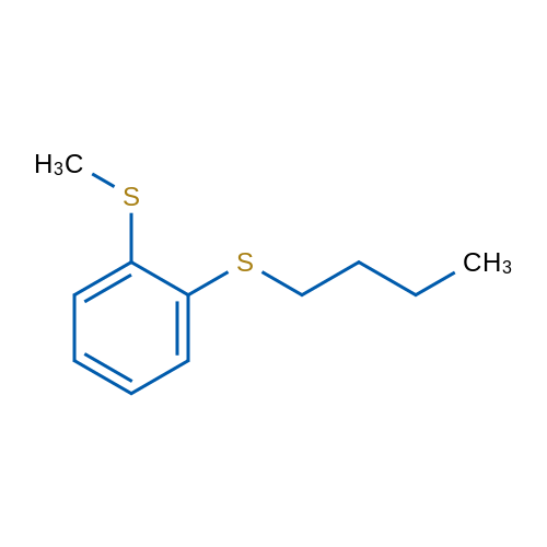 Butyl(2-(methylthio)phenyl)sulfane 1g