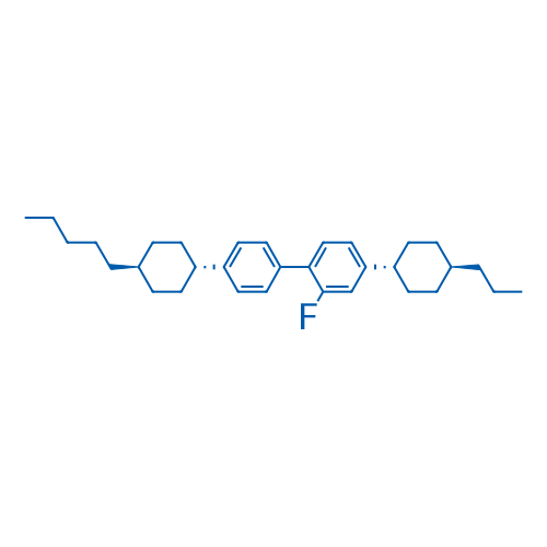 2-Fluoro-4'-(trans-4-pentylcyclohexyl)-4-(trans-4-propylcyclohexyl)-1,1'-biphenyl 5g