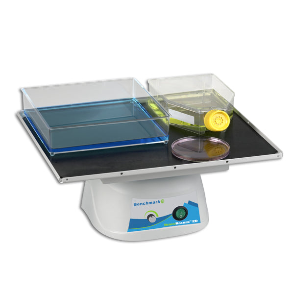 BenchRocker™ 2D Rocker, variable speed, 14"x12" platform with flat mat, 230V