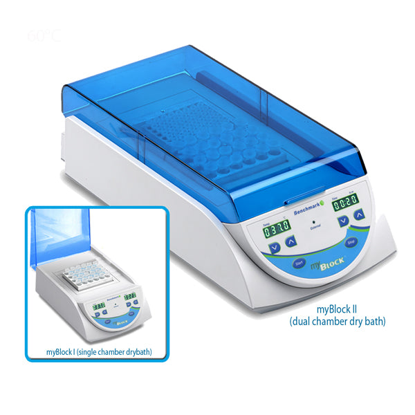 myBlock ll™- digital dry bath, dual chamber, without blocks, 115V