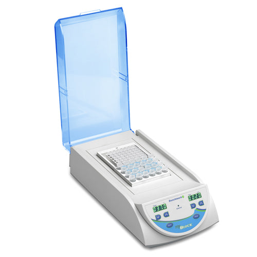 myBlock ll™- digital dry bath with 2 Quick-Flip blocks (BSWCMB) for tubes (0.2 to 2.0ml, PCR strips and PCR plates, 230V