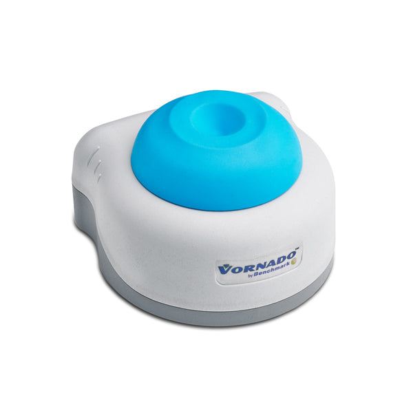 Vornado™ miniature vortex mixer with blue cup head, 100 to 240V with US Plug