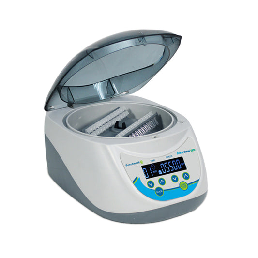 StripSpin™12D Digital Mini Centrifuge, holds 12 position PCR strips, 100-240V  (European 2 prong plug)