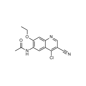 N-(4-Chloro-3-cyano-7-ethoxy-6-quinolinyl)acetamide