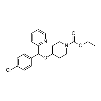 Ethyl 4-((4-chlorophenyl)(pyridin-2-yl)methoxy)piperidine-1-carboxylate