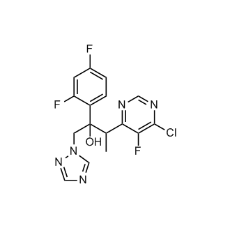 6-Chloro-α-(2,4-difluorophenyl)-5-fluoro-β-methyl-α-(1H-1,2,4-triazol-1-ylmethyl)-4-pyrimidineethanol