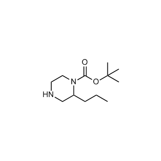 tert-Butyl 2-propylpiperazine-1-carboxylate