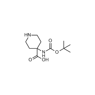 4-((tert-Butoxycarbonyl)amino)piperidine-4-carboxylic acid