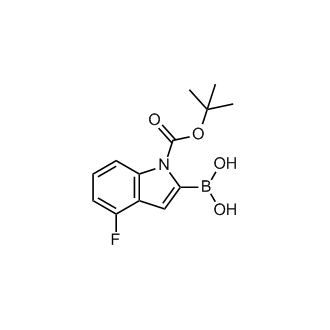 (1-(tert-Butoxycarbonyl)-4-fluoro-1H-indol-2-yl)boronic acid