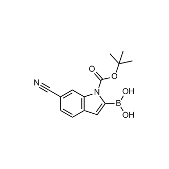 (1-(tert-Butoxycarbonyl)-6-cyano-1H-indol-2-yl)boronic acid