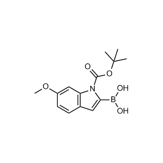 (1-(tert-Butoxycarbonyl)-6-methoxy-1H-indol-2-yl)boronic acid