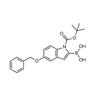 (5-(Benzyloxy)-1-(tert-butoxycarbonyl)-1H-indol-2-yl)boronic acid