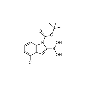 (1-(tert-Butoxycarbonyl)-4-chloro-1H-indol-2-yl)boronic acid