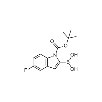 (1-(tert-Butoxycarbonyl)-5-fluoro-1H-indol-2-yl)boronic acid