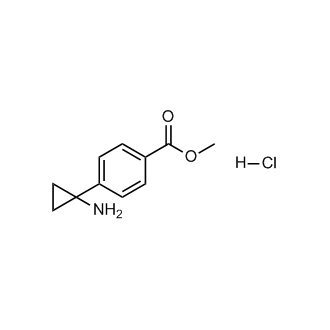 Methyl 4-(1-aminocyclopropyl)benzoate hydrochloride