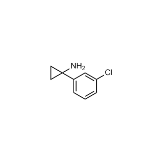 1-(3-Chlorophenyl)cyclopropan-1-amine