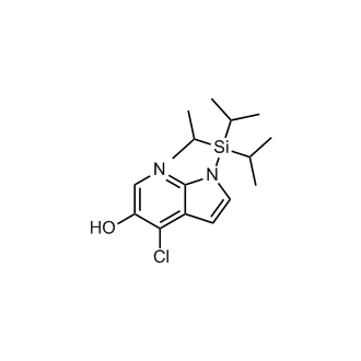 4-Chloro-1-[tris(propan-2-yl)silyl]-1H-pyrrolo[2,3-b]pyridin-5-ol