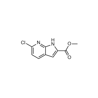 Methyl 6-chloro-1H-pyrrolo[2,3-b]pyridine-2-carboxylate