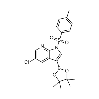 5-Chloro-3-(4,4,5,5-tetramethyl-1,3,2-dioxaborolan-2-yl)-1-tosyl-1h-pyrrolo[2,3-b]pyridine