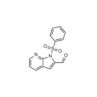 1-(Benzenesulfonyl)-1H-pyrrolo[2,3-b]pyridine-2-carbaldehyde