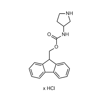3-Fmoc-amino-pyrrolidine hydrochloride(1:x)