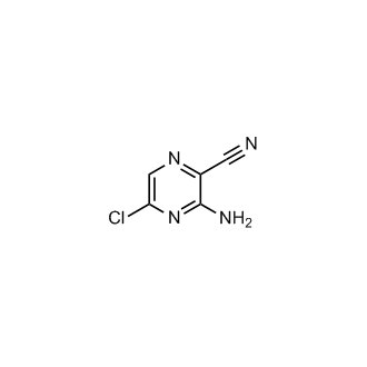 3-Amino-5-chloropyrazine-2-carbonitrile