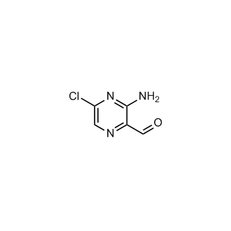 3-Amino-5-chloropyrazine-2-carbaldehyde