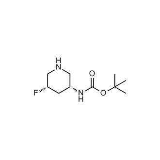 tert-Butyl N-[(3R,5S)-5-fluoropiperidin-3-yl]carbamate