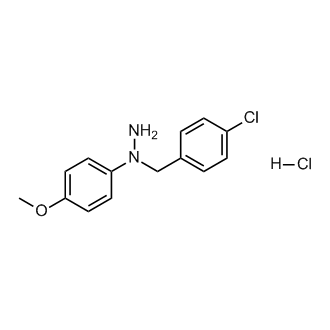 1-(4-Chlorobenzyl)-1-(4-methoxyphenyl)hydrazine hydrochloride