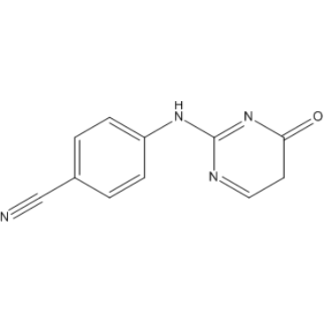Benzonitrile, 4-[(1,4-dihydro-4-oxo-2-pyrimidinyl)amino]-