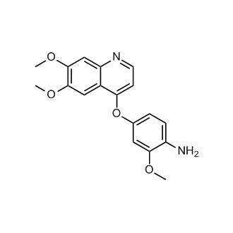 4-[(6,7-dimethoxy-4-quinolinyl)oxy]-2-methoxy-Benzenamine