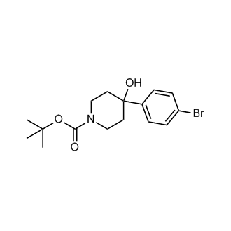 tert-butyl 4-(4-bromophenyl)-4-hydroxypiperidine-1-carboxylate