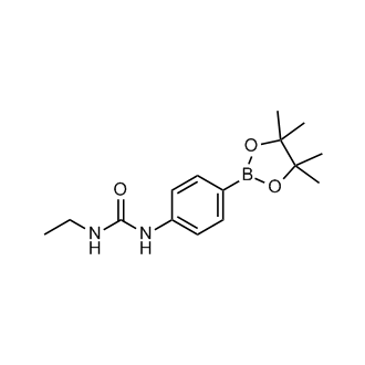 1-Ethyl-3-(4-(4,4,5,5-tetramethyl-1,3,2-dioxaborolan-2-yl)phenyl)urea