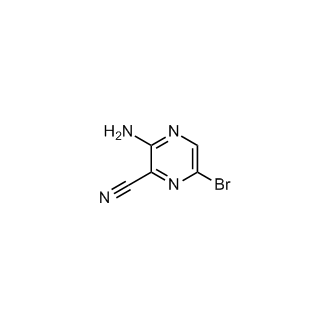 3-Amino-6-bromopyrazine-2-carbonitrile