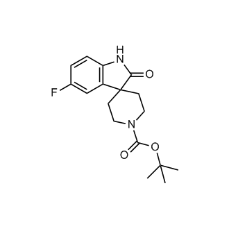 tert-Butyl 5-fluoro-2-oxospiro[indoline-3,4'-piperidine]-1'-carboxylate