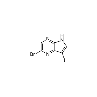 2-Bromo-7-iodo-5H-pyrrolo[2,3-b]pyrazine