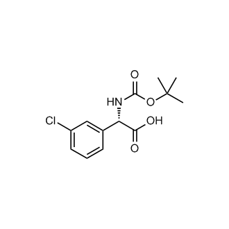 (αS)-3-Chloro-α-[[(1,1-dimethylethoxy)carbonyl]amino]benzeneacetic acid